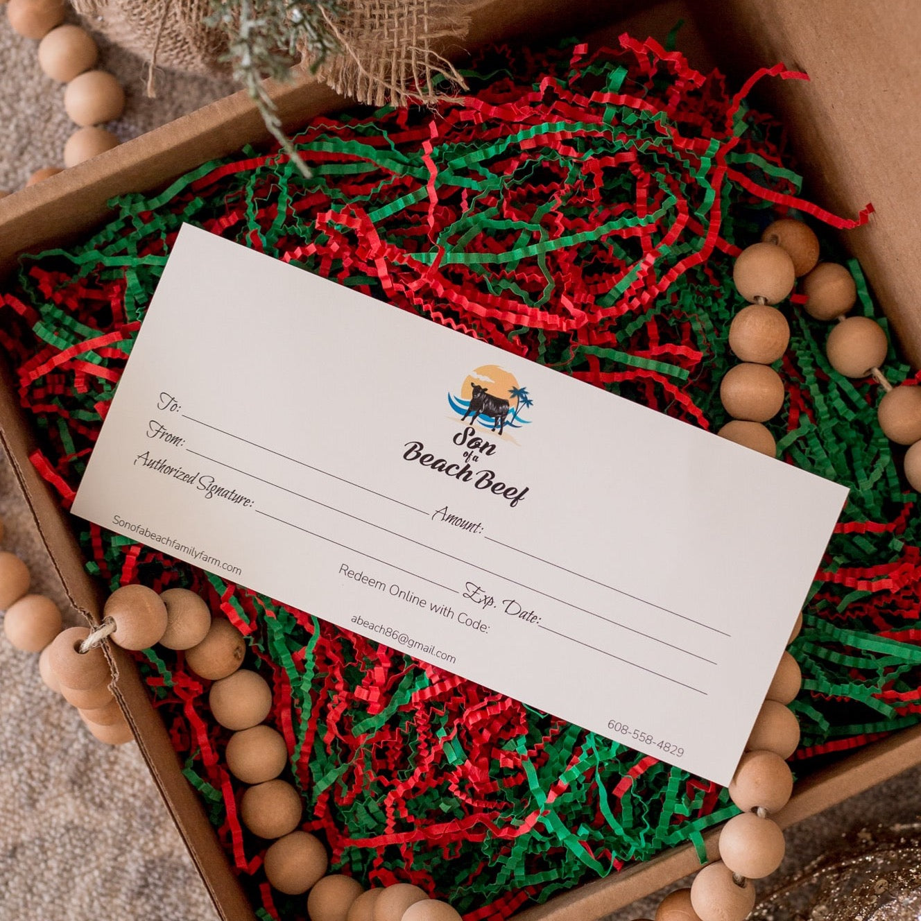 Son of a Beach Beef Gift Card